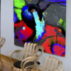 Abstract Modern Wall Art on canvas by www.artbyval.art