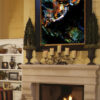 Abstract Modern Wall Art on canvas by www.artbyval.art