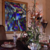 Abstract Modern Wall Art on canvas by www.artbyval.art