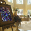 Abstract Modern Wall Art on canvas by www.artbyval.art
