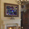 Abstract Modern Wall Art on canvas by www.artbyval.art