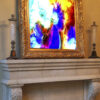 Abstract Modern Wall Art on canvas by www.artbyval.art