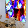 Abstract Modern Wall Art on canvas by www.artbyval.art