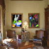 Abstract Modern Wall Art on canvas by www.artbyval.art