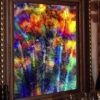 Cabo San Lucas Mexico Inspired Abstract Modern Wall Art on Canvas titled Colorado Y Maravilloso Art By Val