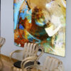 Cabo San Lucas Mexico Inspired Abstract Modern Wall Art on Canvas Art By Val