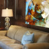 Cabo San Lucas Mexico Inspired Abstract Modern Wall Art on Canvas Art By Val