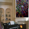 Cabo San Lucas Mexico Inspired Modern Abstract Wall Art titled Cactaceous Art By Val