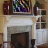 Cabo San Lucas Mexico Inspired Abstract Modern Wall Art on Canvas titled Cabo Cactus Art By Val