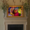 Cabo San Lucas Mexico Abstract Modern wall Art Painting On Canvas Titled Alfareria Abstracta Art By Val