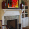 Art By Val Abstract Modern Wall Art Painting titled Forget Me