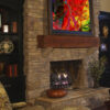 Art By Val Abstract Modern Wall Art Painting titled Forget Me
