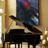 Abstract Modern Wall Art on canvas by www.artbyval.art