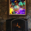 Abstract Modern Wall Art on canvas by www.artbyval.art