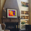 Miracle of Color is an Abstract Modern Wall Art Painting on Canvas from Art By Val