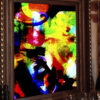 Abstract Modern Wall Art on canvas by www.artbyval.art