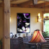 Abstract Modern Wall Art on canvas by www.artbyval.art