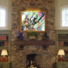 Abstract Modern Wall Art on canvas by www.artbyval.art