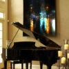 Abstract Modern Wall Art on canvas by www.artbyval.art