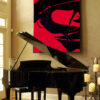 Abstract Modern Wall Art on canvas by www.artbyval.art