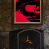 Abstract Modern Wall Art on canvas by www.artbyval.art