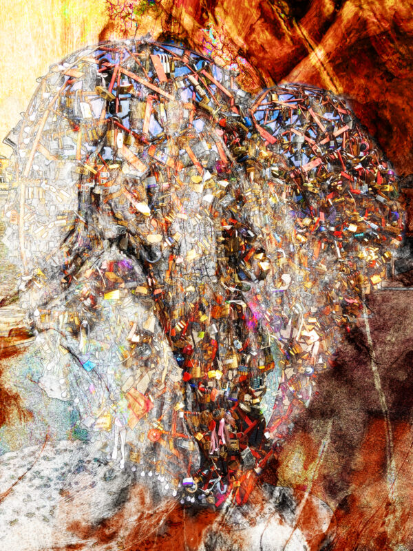 Hearts A Blazing is a modern art abstract painting on canvas from Art By Val