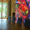 Abstract Modern Wall Art Titled Psychology Of Colors