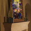 Abstract Modern Wall Art Titled Yellow Flowers
