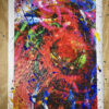 Abstract Modern Wall Art Titled Psychology Of Colors