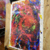 Abstract Modern Wall Art Titled Psychology Of Colors