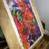 Abstract Modern Wall Art Titled Psychology Of Colors