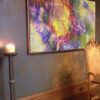 Abstract Modern Wall Art Titled Vibrations