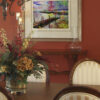 Abstract Modern Wall Art Titled The Sun Goes Down