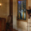 Abstract Modern Wall Art Titled Raining In Charlotte