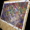 Abstract Modern Art Painting Titled Makes Perfect Sense