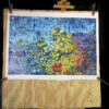 Abstract Modern Wall Art Titled Ocean Flowers