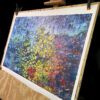 Abstract Modern Wall Art Titled Ocean Flowers