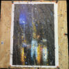 Abstract Modern Wall Art Titled Raining In Charlotte
