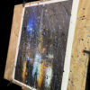 Abstract Modern Wall Art Titled Raining In Charlotte