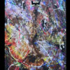 Abstract Modern Wall Art Fender Guitar and Painting Together
