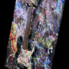Abstract Modern Wall Art Fender Guitar and Painting Together