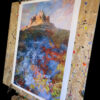 Sedona Arizona Cactus Wild Flower Abstract Painting on canvas by artist Michael John Valentine