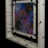 Setting Things Right is an abstract modern wall art suspended framed painting by artist Michael John Valentine
