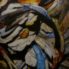 Abstract Modern Wall Art Titled Life On This Earth by artist Michael John Valentine