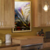 Surviving On This Earth abstract wall art painting by artist Michael John Valentine