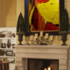 Heart Of The Earth Abstracy Painting On Canvas By Artist Michael John Valentine