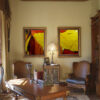 Heart Of The Earth Abstracy Painting On Canvas By Artist Michael John Valentine