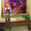 Avatar Flowers On Canvas By Artist Michael John Valentine