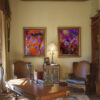 Avatar Flowers On Canvas By Artist Michael John Valentine
