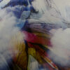 The Earth Below The Clouds painting on canvas by artist Michael John Valentine